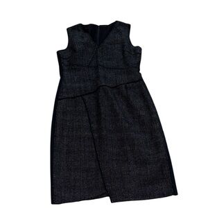 Elie Tahari Elegant Black Sleeveless Dress Size 12